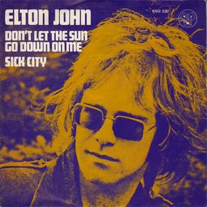 Elton John - Don't Let The Sun Go Down On Me (1974)