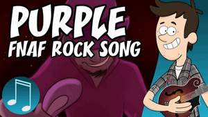 Five Nights at Freddy's Rock Song by MandoPony - Purple