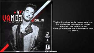 J Balvin - Ay Vamos (ORIGINAL)