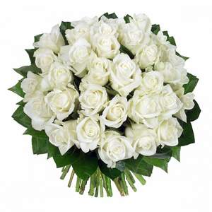 любовь моя - Букет из белых роз