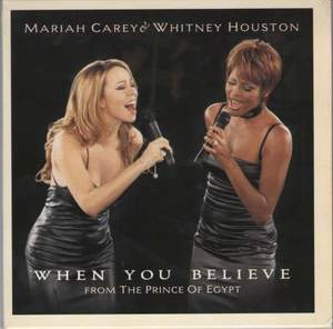 Whitney Houston & Mariah Carey - When you believe (минус - обрезка)