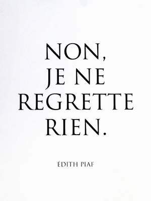 14 Edith Piaf - Non, Je Ne Regrette Rien