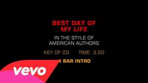 American Authors - Best Day Of My Life (Official Instrumental)