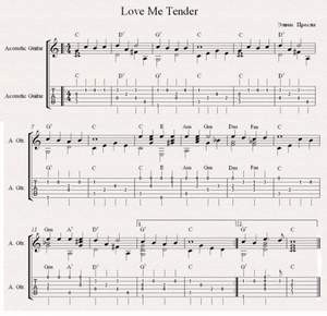 Элвис Пресли - Love me tender