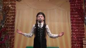 Ярослава Изоитко (8 лет) - Алеша (Белеет ли в поле пороша)