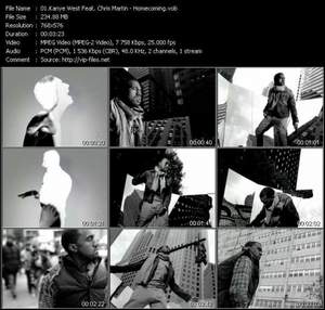 Kanye West - Homecoming  (Ft. Chris Martin)