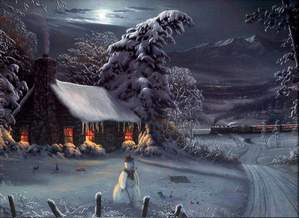 Новогодние и Рождественские Песни - У леса на опушке, жила зима в избушке-Эдуард Хиль