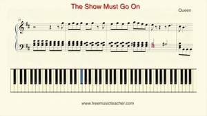 Queen - The Show Must Go On [piano version]