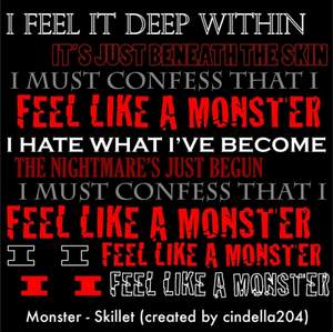 Скайлет - I, I feel like a monster.