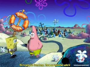 Spongebob Squarepants - Патрик, что ты здесь делаешь? Копаю