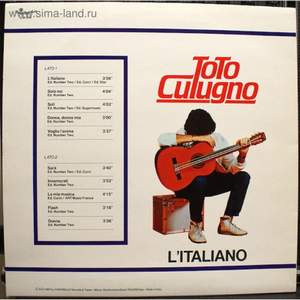 Toto Cutugno - L'Italiano
